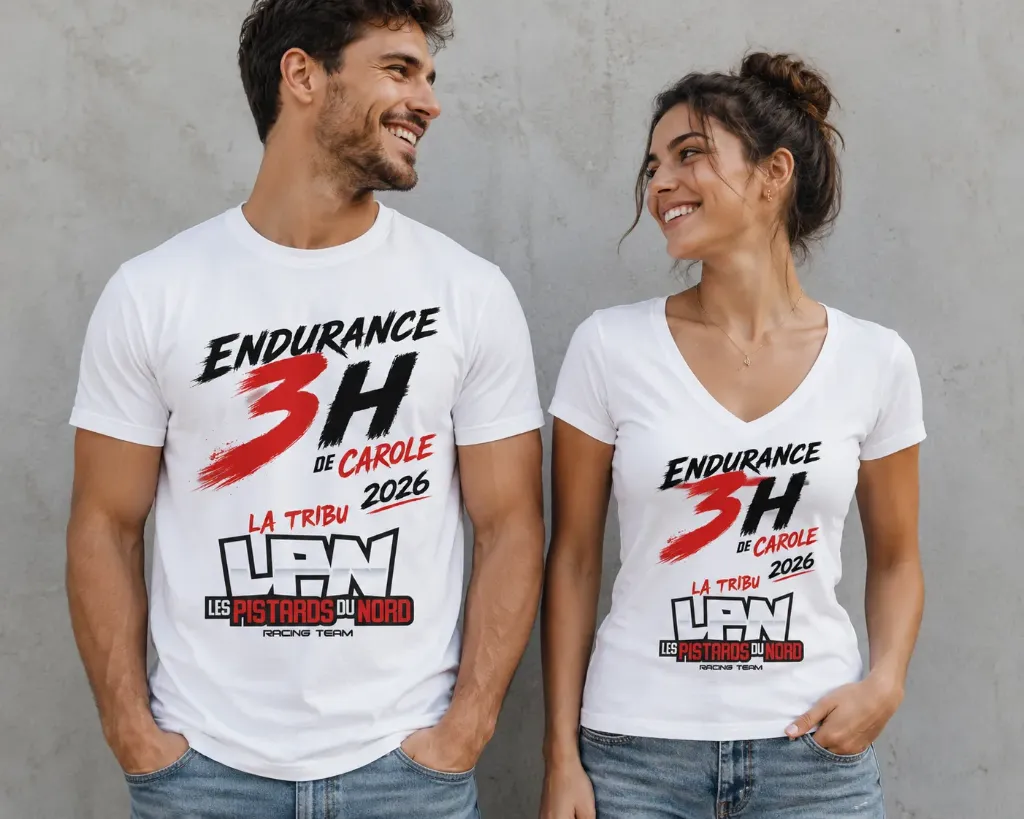 Tee-shirt femme 3H de Carole (M)