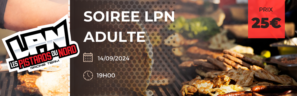 Repas adulte soirée 14/09/24